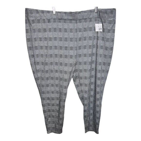 Addition Elle Plaid Leggings Size 30/32 NWT Brand New Academia - Picture 5 of 10